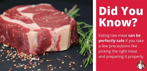 how raw can you eat steak